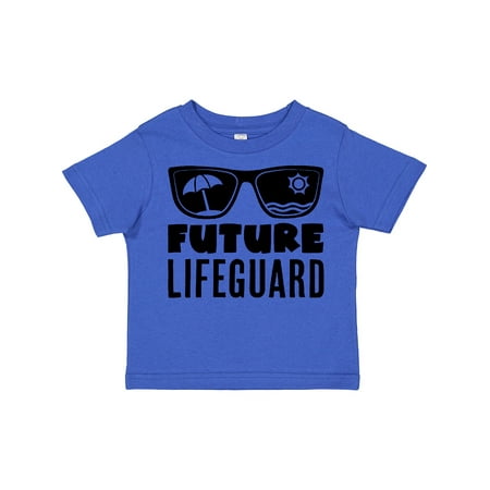 

Inktastic Future Lifeguard- Sunglasses Gift Toddler Boy or Toddler Girl T-Shirt