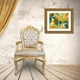thumbnail image 3 of Gallagher, Megan 24x20 Gold Ornate Wood Framed with Double Matting Museum Art Print Titled - Tropical Coconut Citrus, 3 of 4