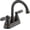 Oil-Rubbed Bronze, variant on Delta Faucet Peerless P299685LF-BN Apex Two Handle Bathroom Faucet, Brushed Nickel — Standard US Bathroom Rough-In, Lever Control