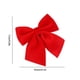 thumbnail image 3 of Paquete de 3 lazos de terciopelo para la punta del árbol de Navidad, decoraciones navideñas en blanco, rojo, amarillo, verde y rosa | Lazos para envolver regalos navideños en interiores y, 3 of 7