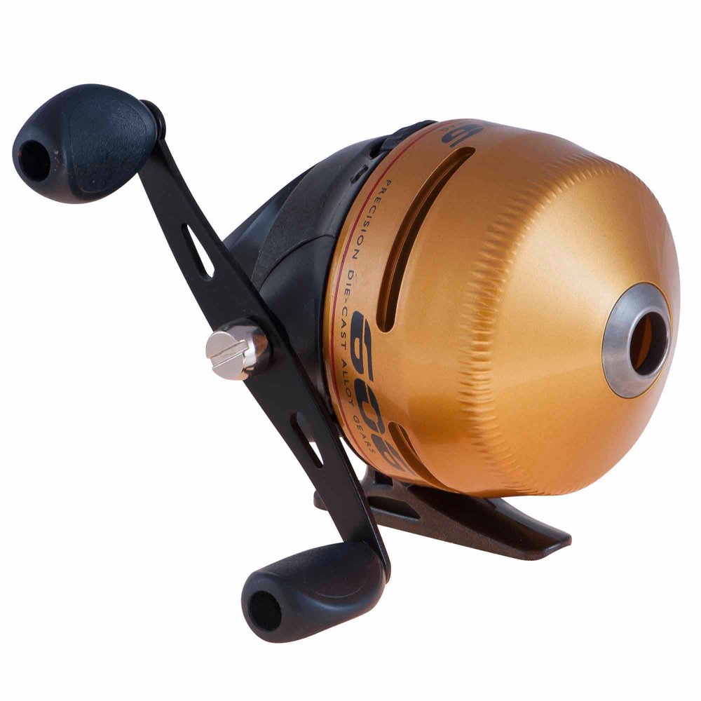 Zebco 606 Spincast Reel, Gold