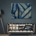 thumbnail image 2 of Masterpiece Art Gallery Indigo & Gold Tropical Leaves by Belle Maison Canvas Art Print 30" x 40", 2 of 4