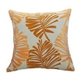 thumbnail image 2 of VOAVEKE Summer Pillow Covers 18X18, Couch Pillow Covers, Palm Leaf Pillow Cover Bedside Sofa Large Pillow Cushion Beach Style, 2 of 5