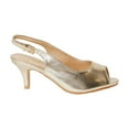 thumbnail image 1 of Good For The Sole Womens Evelyn Peep Toe Wide Court Shoes, 1 of 4