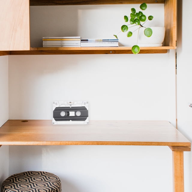ADDHAT 2Ud Cassette Vacía Transparente Para Grabación De Y Voz En Formato Estándar
