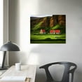 thumbnail image 3 of GOSMITH Wall Art Canvas Living Room Iceland Poster Pictures Bedroom Prints Decor, 3 of 4