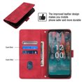 thumbnail image 4 of Compatible with Nokia C12 Classic Embossed PU Leather Case with Card Holder Shockproof Cover, 4 of 5