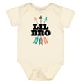 thumbnail image 3 of Inktastic Lil Bro Boys Native Arrow Brother Boys Baby Bodysuit, 3 of 5