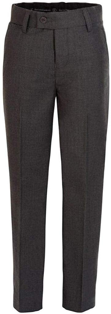 Poly Rayon Giovanni Uomo RGM Boys Dress Pants Flat-Front Skinny fit Slacks 