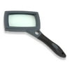 Carson SureGrip Series 3.3 inch 2x Magnification with 11.5x Spot Lens Soft-Grip Handheld or Hands-Free Magnifier