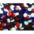 thumbnail image 1 of Creative Stuff Glass - Varied Mixes - Glass Gems - Vase Fillers - Aquarium Decorations (3 lb 4 of July Mix), 1 of 1