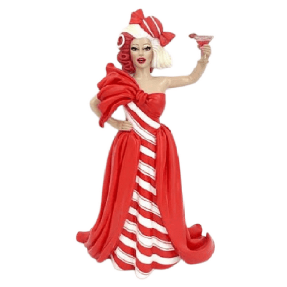 December Diamonds 55-55263 What a Drag, Miss Kandi Kane Drag Queen Ornament or Figurine