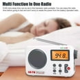 thumbnail image 4 of NATEFEMIN LED Backlight AM FM Radio 20 Station Presets Long Antenna 3.5mm Jack for Seniors Clear Sound Portable Design, 4 of 9
