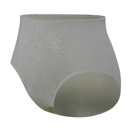yillto Plus Size Cotton Panties for Womens High Waist Full Coverage Briefs Panty Ladies Breathable Underwear