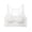 White, variant on Girls' Training Bras Seamless Bra Strappy Sports Bra Scoop Neck Yoga Bra for Teens Comfort Dance Crop Top for