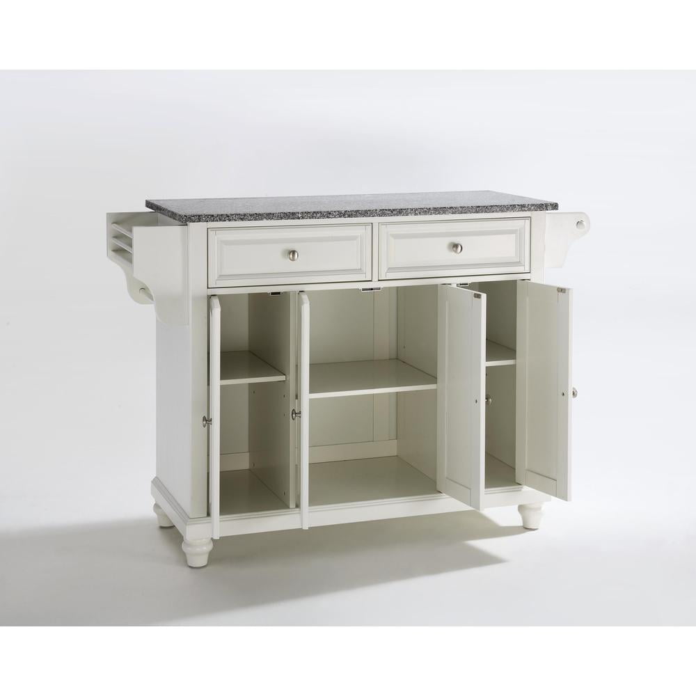 Crosley Furniture Cambridge Granite Top Full Size Kitchen Island/Cart