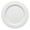 White with Silver, variant on Smarty 7” White with Gold Pearl String Round Disposable Plastic Salad Plates 120ct