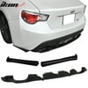 Fits 13-18 Subaru BRZ FRS GT86 OE Rear Bumper Diffuser Lip &CS Bottom Line Apron