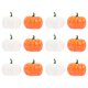 thumbnail image 1 of 12 piezas de decoración de calabazas artificiales Allinless Halloween, 1 of 3