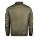 thumbnail image 3 of Chaquetas Hanzidakd para hombre, abrigos de invierno y otoño, manga larga, color liso, cuello alto, bolsillo con cremallera completa, ligeras, gabardinas holgadas, cárdigan informal, tops, verde, 3 of 8