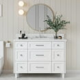 thumbnail image 5 of Ariel B48-BC-GRY Monroe 48" Single Free Standing Vanity Cabinet Only - Grey, 5 of 7