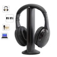 thumbnail image 3 of Over Ear Headsets Noise Cancelling Lightweight Deep Bass Immersive Premium Stereo Built-in Microphone, 3 of 4