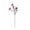 D009- Style I, variant on Flowers Artificial Realistic, Faux BranchesforVase, 23.6inFake White Daisies, Single Hobby Decor