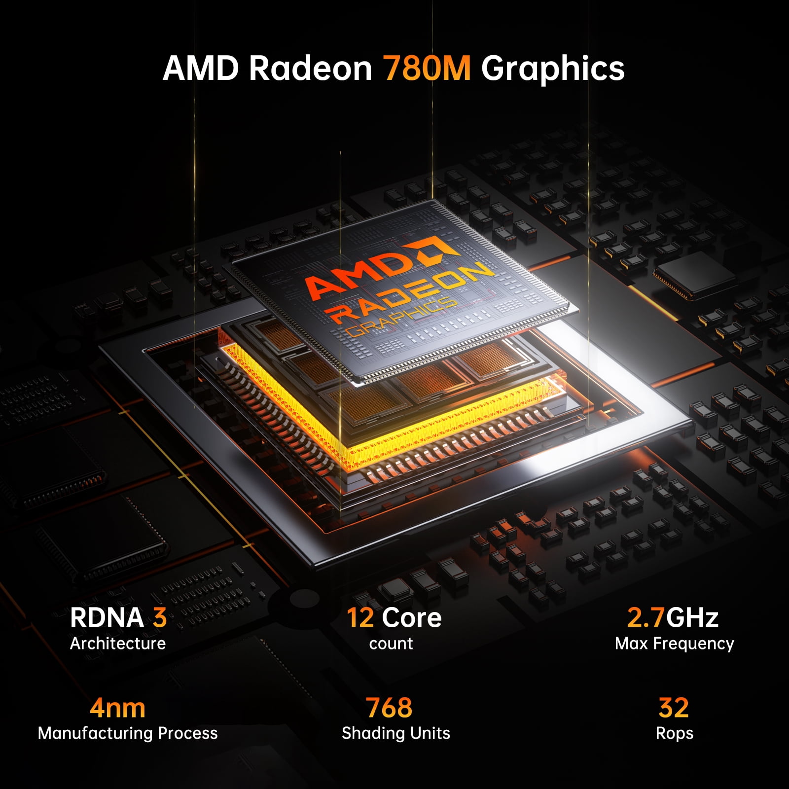 Thdeukoty MQ9 Mini PC Ryzen 9 8945HS, Upto 5.2GHz, Desktop Computers with 64G DDR5 RAM 2T SSD, Win 11 Pro/WiFi 6E/BT 5.3/Dual 2.5G LAN/Oculink, Triple Display Display