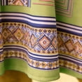 thumbnail image 6 of TaTaai Women Bohemian Style Short Sleeve Dress Multi Color Round Neck Puff Sleeve Split Hem Casual Fashion Soft Comfortable Dress for Summer Outfits Gift, 6 of 6