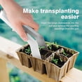 thumbnail image 2 of CHOK 2 Pcs Pinces de Transplantation de Semis - Pinces de Transplantation de Jardin en Acier Inoxydable de 6,7 Pouces - Pinces de Transplantation pour Réduire les Dommages aux Racines, 2 of 6