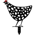 thumbnail image 3 of Conjunto de 5 pollos de metal huecos en forma de gallo para la decoración exterior de césped y jardín Shuxiu Wang 9024719156309, 3 of 5
