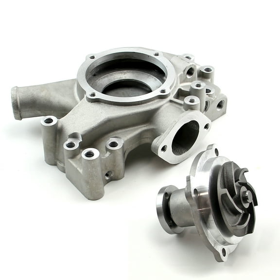 Speedmaster PCE195.1085 Compatible with Mopar and Compatible with Chrysler BB 360 383 440 High Volume Aluminum Water Pump