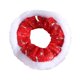 thumbnail image 5 of Coletero para mujer, accesorio para el pelo, tocado, suave, ligero, anillos para el pelo, lazo navideño, cuerda para el pelo copo de nieve rojo, 5 of 9