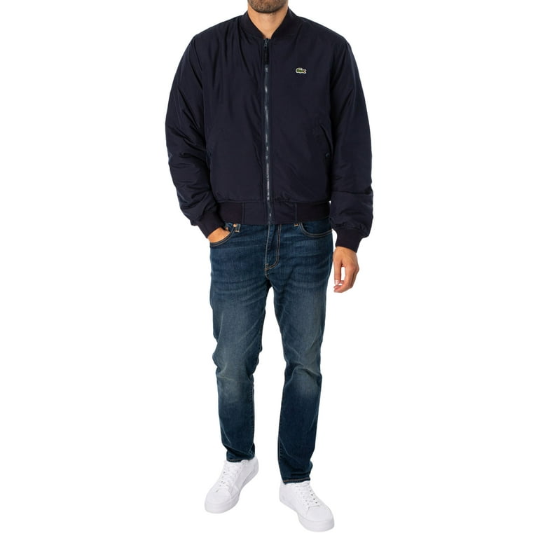 Lacoste Reversible Quilted Taffeta Bomber Jacket Lacoste Reversible Quilted Taffeta Bomber Jacket
