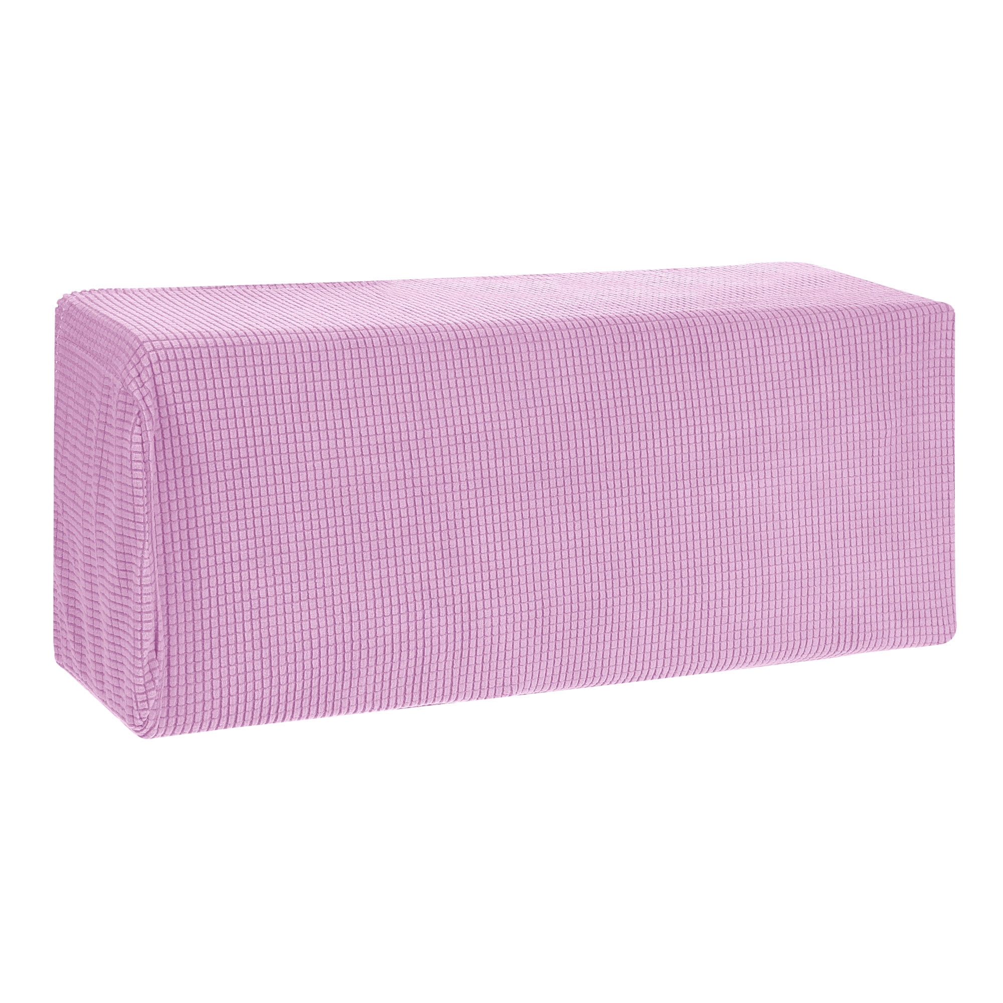 Unique Bargains Air Conditioner Cover Knitted Elastic Cloth Dustproof 88-95cm Purple