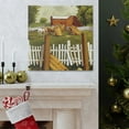 thumbnail image 5 of A Barnyard Fence Scene - Canvas, 5 of 10