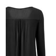 thumbnail image 4 of VERABENDI Women's Plus Size Long Sleeve Casual Tunic Tops Floral Blouses Henley T Shirts for Women, 4 of 6