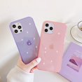 thumbnail image 6 of iPhone 12 Pro Max Case Bling Clear Glitter Sparkle Case for Women Cute Slim Soft Silicone Gel Phone Case Compatible for Apple iPhone 12 Pro Max 6.7" (Rose Pink), 6 of 11