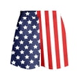 thumbnail image 4 of AWZXDE Boys Shorts Patriotic Kids Beach Print Summer Swim Trunks Lightweight For Independence Day, 4 of 4