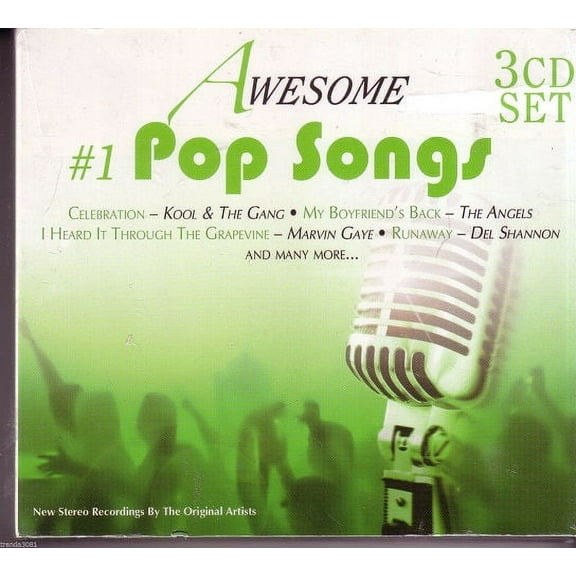 Awesome #1 Pop Songs 3CDs Set
