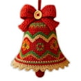 thumbnail image 1 of Crochet DIY Complete Acrylic Plane Christmas Ornament Stocking Wreath Bell Snowflake for beginners Premium Yarn Tools Detailed Instruction Step by Step Tutorials For Holiday Gift and Decorations, 1 of 6