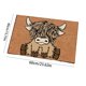 thumbnail image 3 of Highland Cow Bath Mat,Bathroom Rug,Shower Mats for Bathtub Shower Room Sinks,Non-Slip Floor Mats Soft Doormats for Home Decor 15.75×23.62inch, 3 of 6