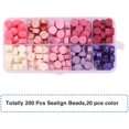 thumbnail image 2 of Fire Lacquer Seal Wax Particles DIY Invitation Envelope Wedding Sealing Wax Particles Craft Making Tools, 2 of 6