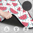 thumbnail image 3 of Yiaed Watermelon Print Carpet Floor Mats for Cars, Auto Accessories Front & Rear Car Floor Mats Car Floor Foot Mat Sets of 4 Pieces, 3 of 7