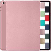 iPad PRO 11 2nd 2020 3rd 2021 4th 2022 A2228 A2068 A2230 MY232LL/A MY252LL/A MY332LL/A MY342LL/A Trifold Soft Silicone Shock Proof Magnetic Flip Case - Rose Gold