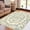 Beige‑D, variant on ZACOO 2'x6' Machine Washable Runner Rug for Hallway, Modern Floral Print Ultra Thin Pile Non‑Slip Carpet for Entryway Kitchen, Beige‑B