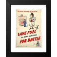 thumbnail image 2 of H. M. Bateman 13x18 Black Modern Framed Museum Art Print Titled - The Brother Who Turned the Gas Full On. Save Fuel to Make Munitions for Battle (Between 1939 and 1946), 2 of 5