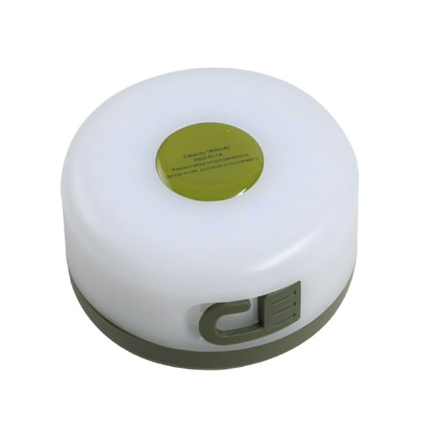 VONKY Lampe de Camping Électrique Réglable ABS Rechargeable et Pratique Extérieure Étanche Portable Couleur Blanche