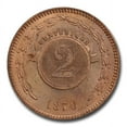 thumbnail image 2 of 1870 Paraguay 2 Centesimos SP-65 PCGS (Red), 2 of 2