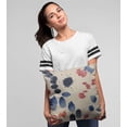 thumbnail image 2 of Plutus 24" x 24" Creative Art Dot Luxury Throw Pillow in Multi-Color, 2 of 9